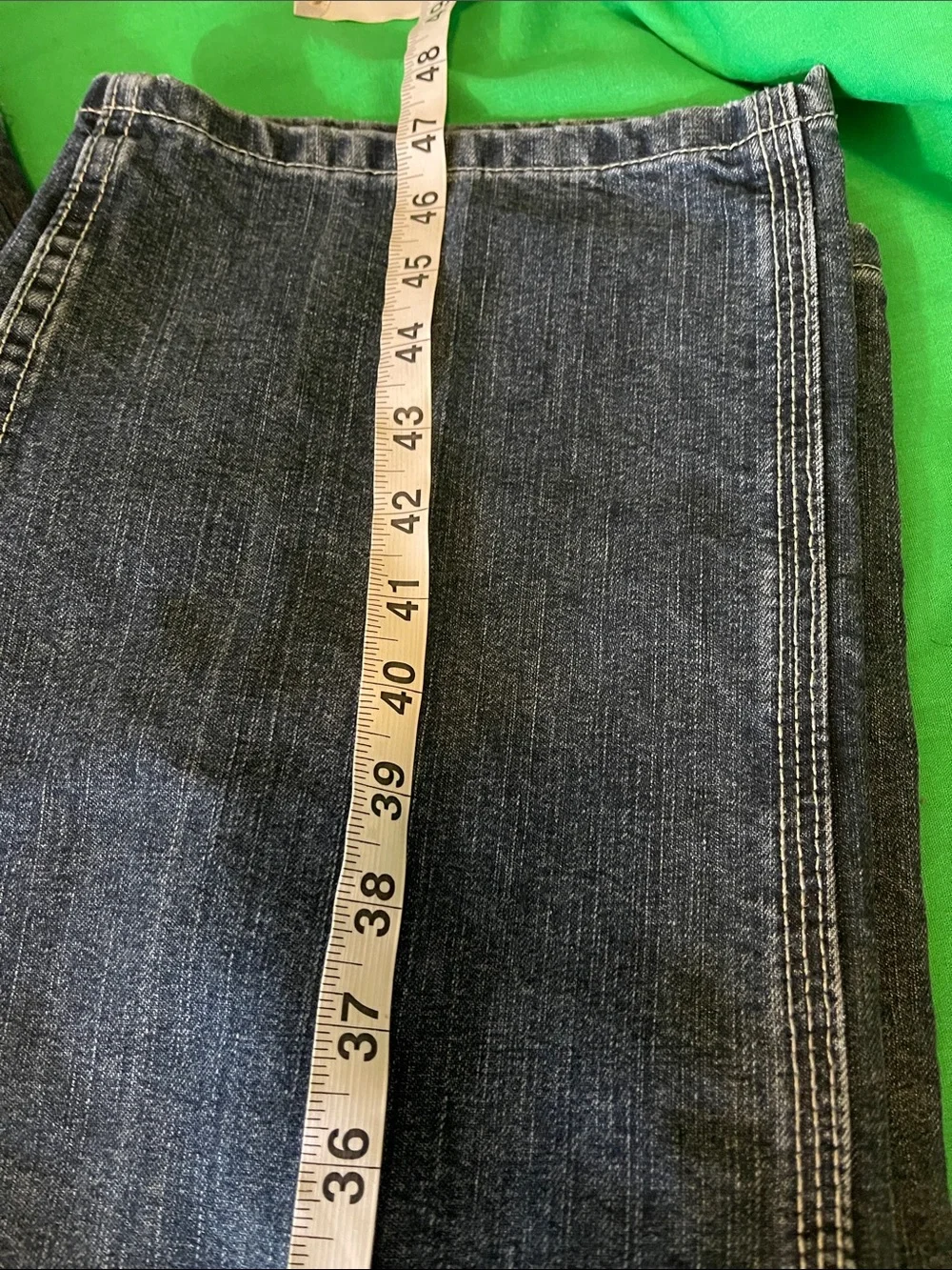Lee Dark Wash Straight-Leg Denim Jeans